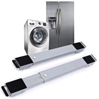 Suporte Para Geladeira Fogão E Máquina De Lavar Base Carrinho em Oferta na Shopee