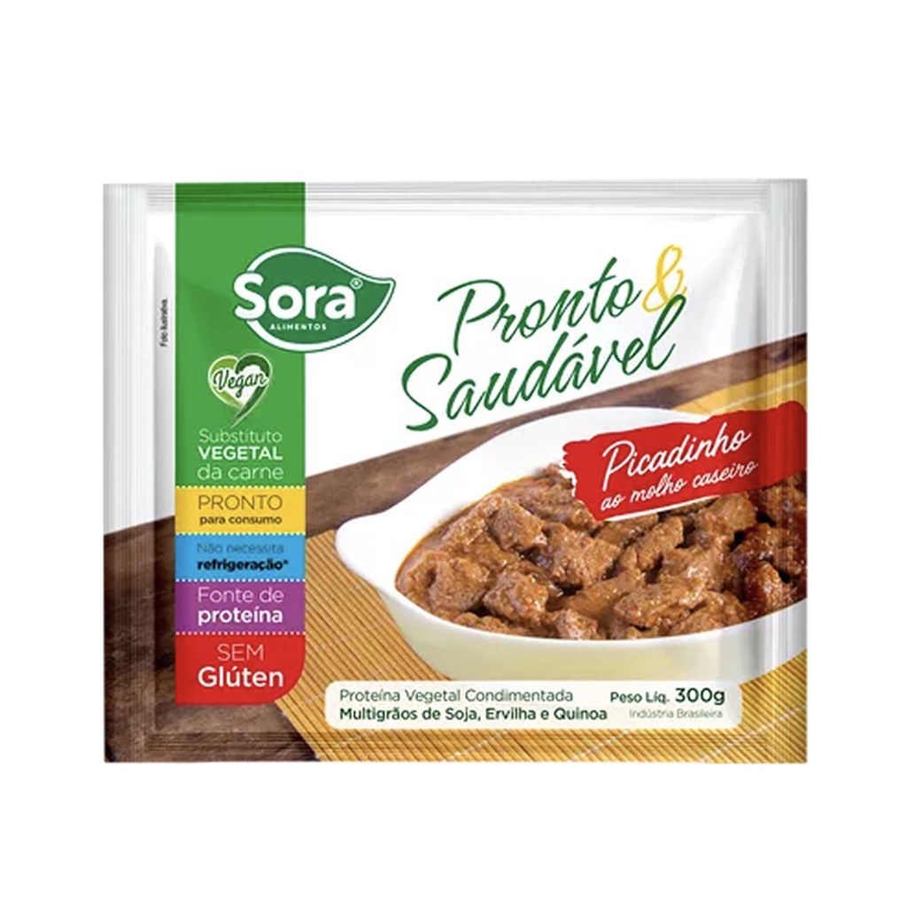 Picadinho com Molho Caseiro 300g - Sora em Oferta na Shopee