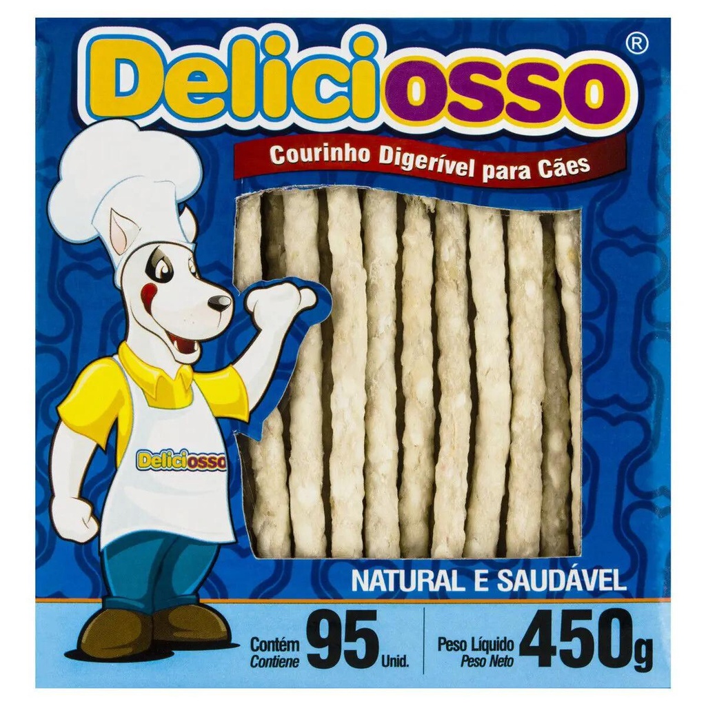DELICIOSSO NATURAL PALITO FINO 450G