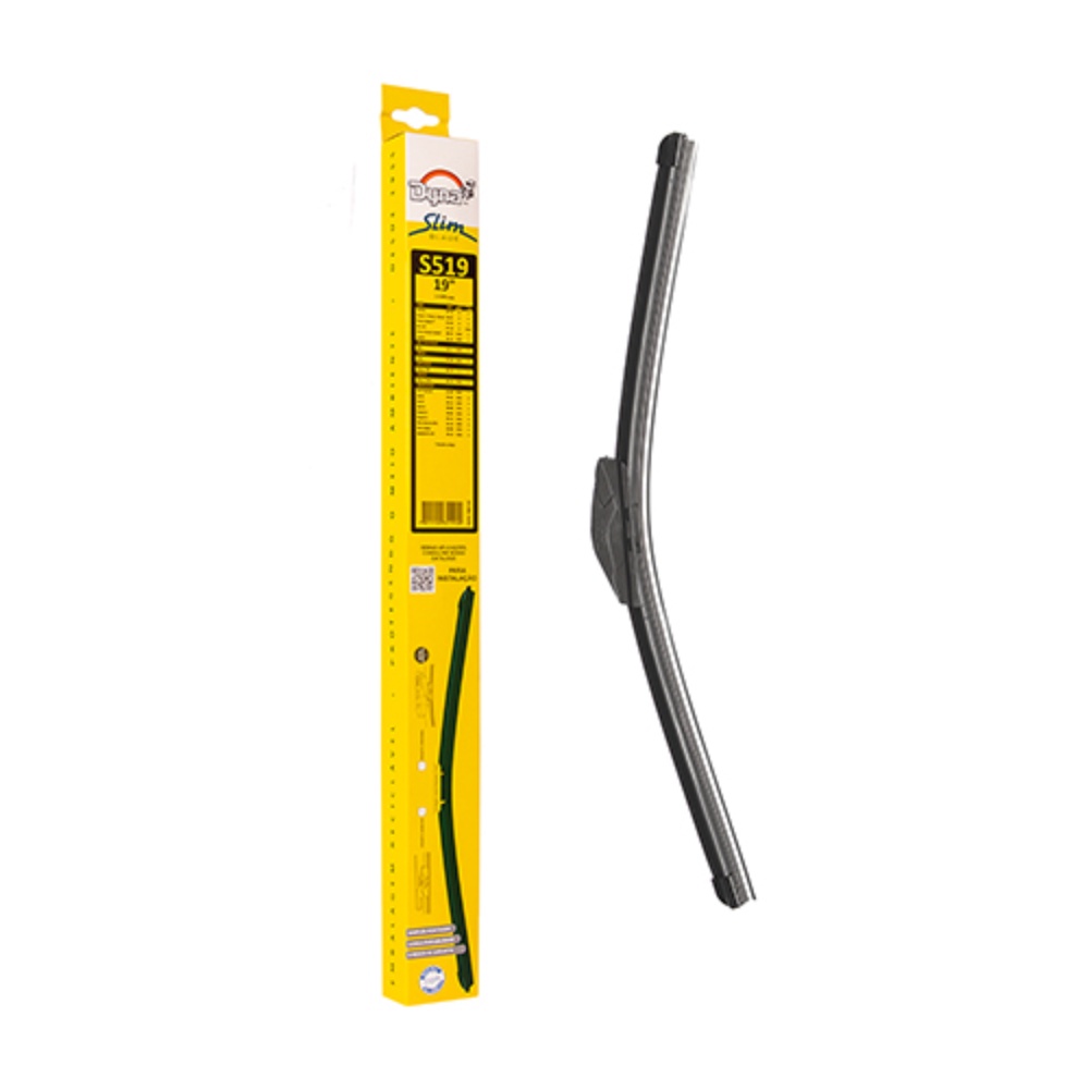Palheta Limpador Parabrisa Slim 19 Ford Fiesta Focus spin Pajero Hilux Gol Saveiro G4 Dyna S519
