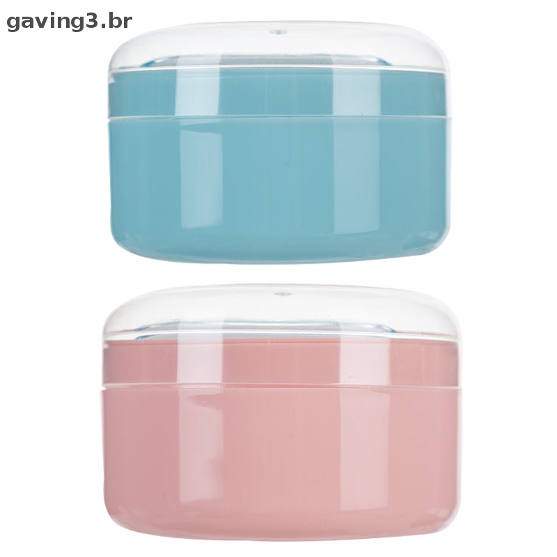 [GAVBR] Recipiente De Caixa De Esponja De Talco Para Rosto Macio Bebê [HOT] em Oferta na Shopee