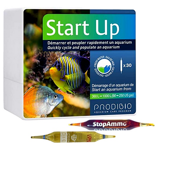 Prodibio Start Up P/ciclagem de aquários  Biodigest e Stop Ammo