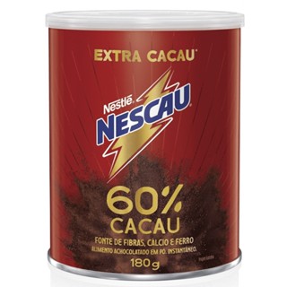 Nescau 60% Cacau em pó contendo 180g