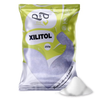 Xilitol Adoçante Puro 250g - P&P em Oferta na Shopee