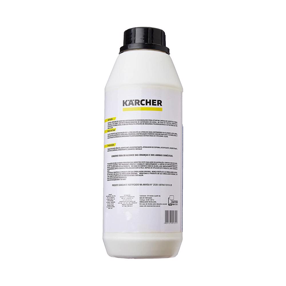 Detalhes do Detergente Limpa Carpetes e Estofados 1L - Kärcher