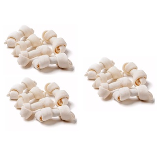 Petisco Osso Nó Para Cães 3/4 - 15 Unidades em Oferta na Shopee