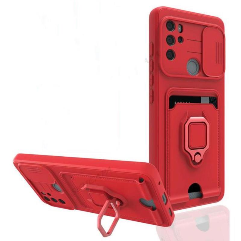 Porta-Cartões TPU Telefone Protetor De Caixa Para MOTO G62 G50 G42 4G 5G G60s G51 G41 G31 G30
