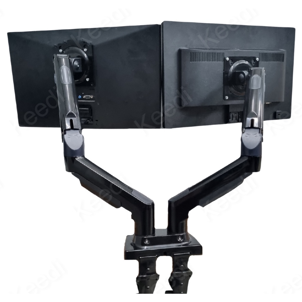 Suporte Duplo De Mesa Para Monitores ON F180 Preto em Oferta na Shopee