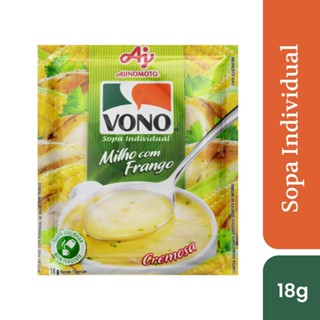 Sopa cremosa vono sabor milho com frango 18g