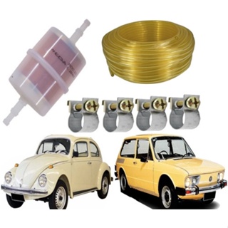 Filtro Combustivel + 5 Mt. Mangueira + Abracadeira Fusca em Oferta na Shopee