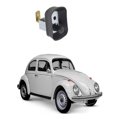 Interruptor + Guarnicao Porta Da Luz Interna Teto Fusca