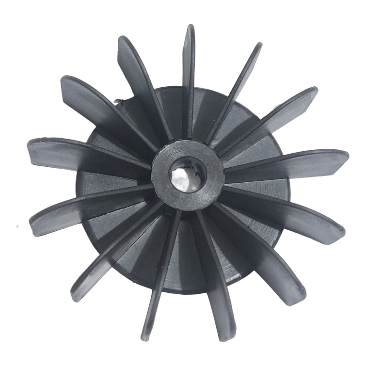 Ventoinha Pra Motor Com Eixo De 12mm Hélice Pra Resfriamento De Motores
