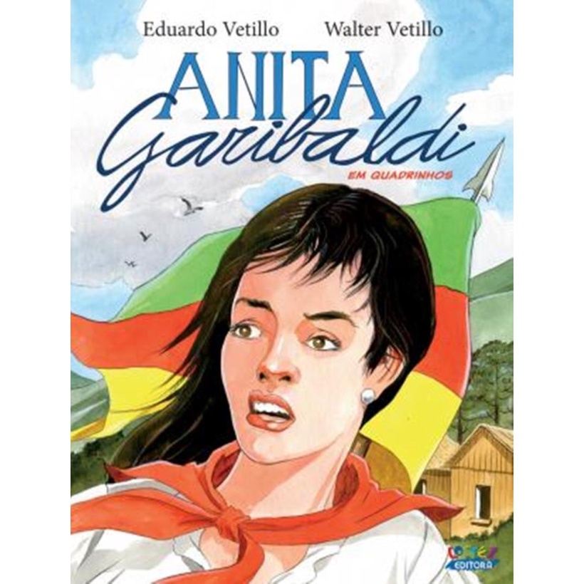 Livro - Anita Garibaldi Em Quadrinhos