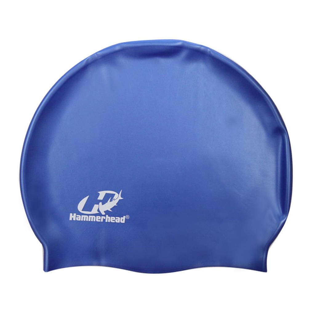 Touca De Natação Silicone Adulto Lisa Hammerhead