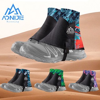 AONIJIE E941 Polainas Para Trilha De Corrida Ao Ar Livre Capas Protetoras Sapatos À Prova De Areia Triatlo Maratona Cami