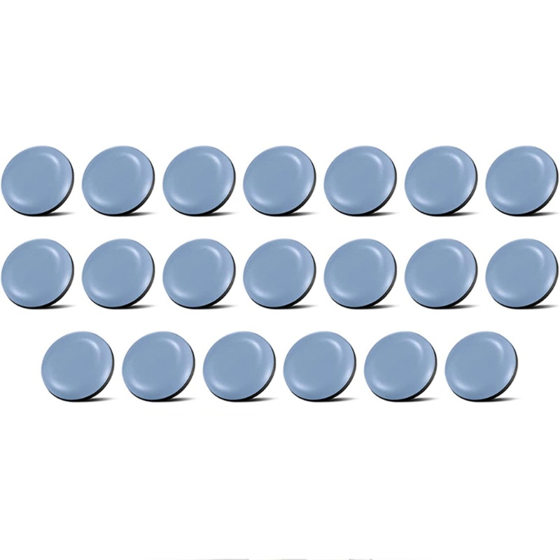YOIOI Conjunto De 20 Sliders Redondos Para Móveis , Planador Reutilizável , Almofadas Material PTFE , Eletrodomésticos ,