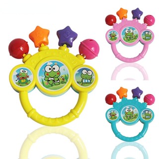 Sinos e sinos de chocalho coloridos brilhantes Brinquedos de música infantil