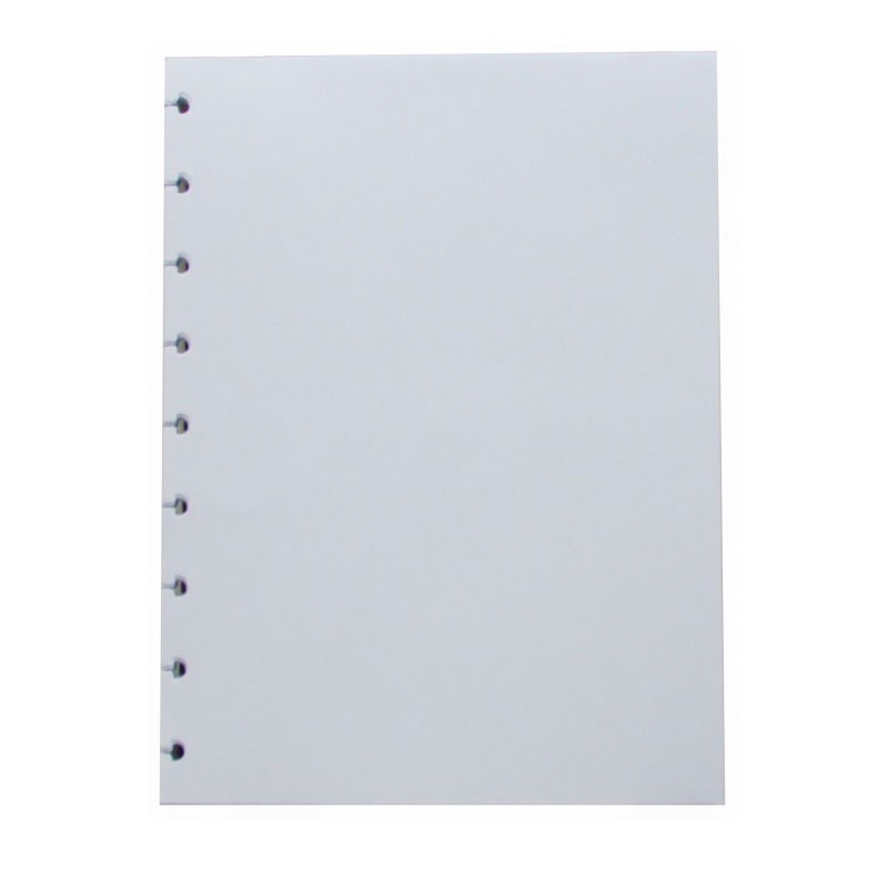 Bloco refil médio sem pauta branco 90g com 50 folhas CIRM3001 Caderno Inteligente