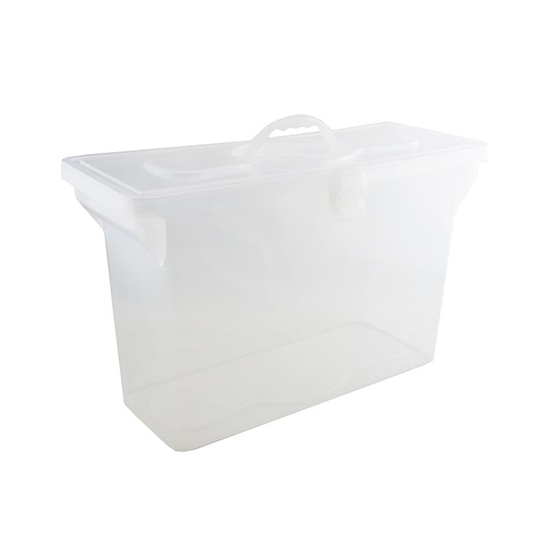 Maleta arquivo empilhável sem pasta cristal 0331.H Dello