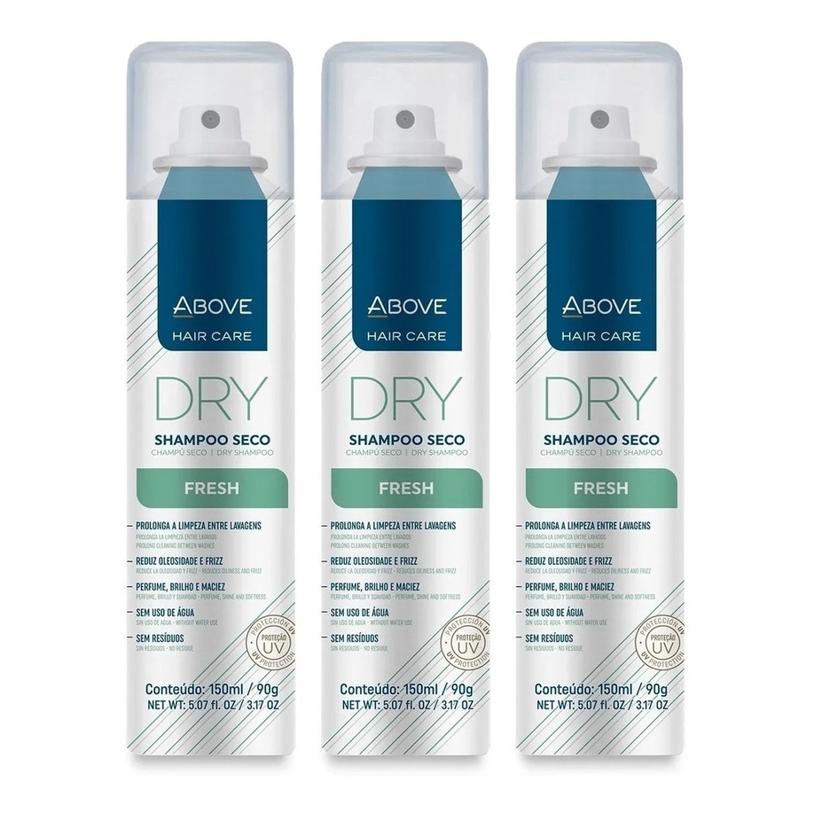 Shampoo A Seco Above Fresh 150ml (3und)