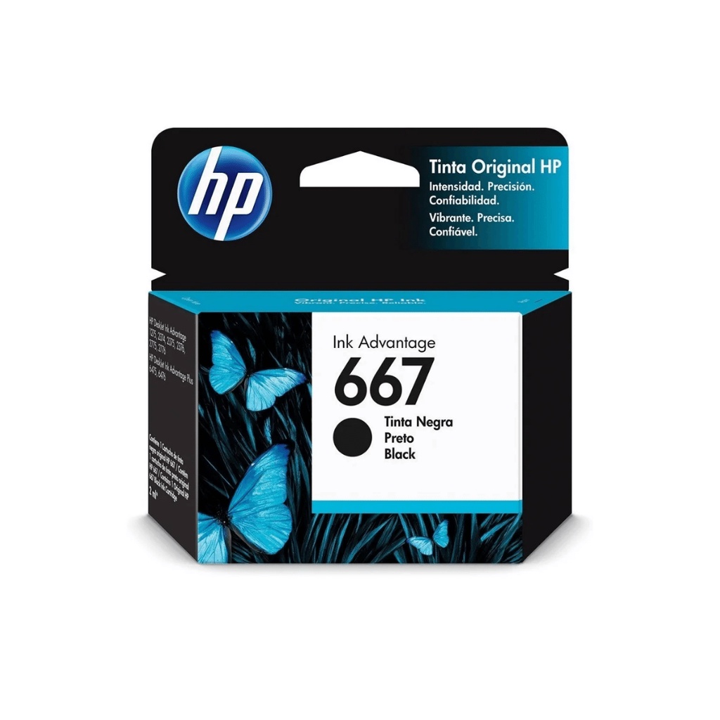 Cartucho Hp 667 Preto