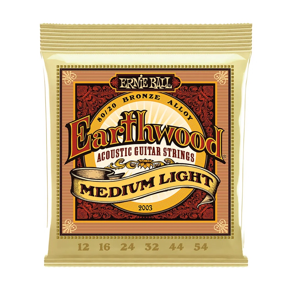 Encordoamento Earthwood 80/20 Violão 012 Ernie Ball P02003