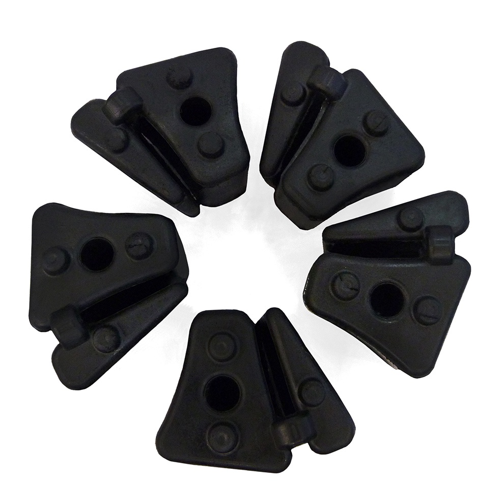 Bucha da Coroa Coxim Borracha CB 500 CB 600F Hornet 2005 a 2007 CB 600F Hornet 2008 em diante -5 Un