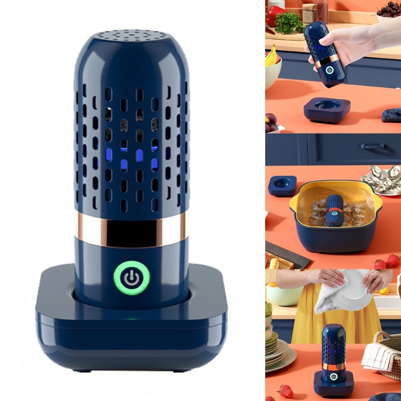 Limpador Portátil De Frutas E Vegetais UKI Eletrodomésticos Recarregáveis USB