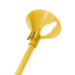 Kit Suporte para Balão 33cm - Amarelo - 10 Unidades
