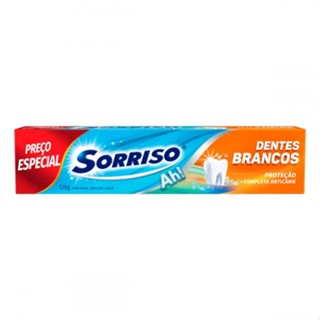 Creme Dental Sorriso Dentes Brancos 120g