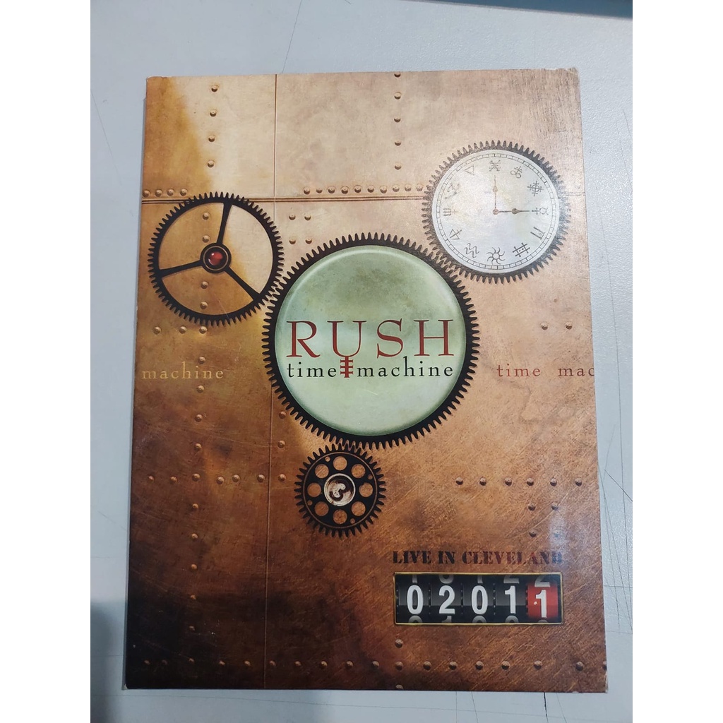 Dvd Usado Rush Time Machine Digipack