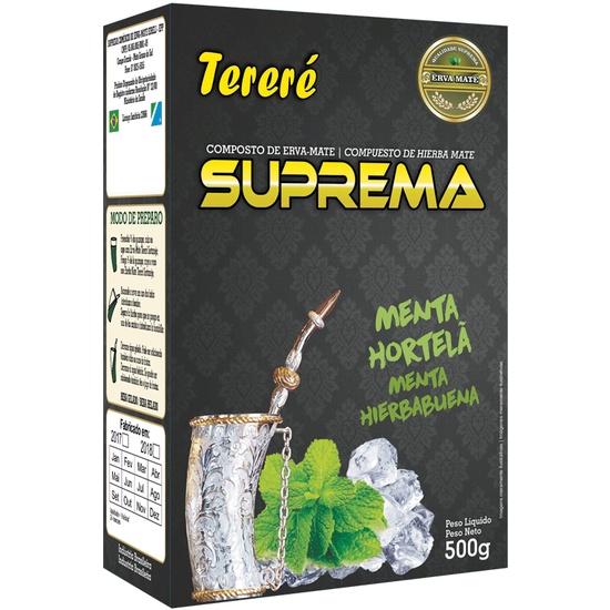 Erva Mate para Tereré Suprema - Menta Hortelã