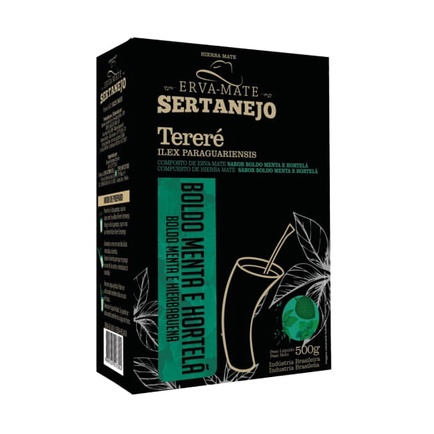 Erva Mate para Tereré Sertanejo - Boldo, Menta e Hortelã