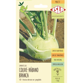 Sementes de Couve Rabano Branca 1,60g - Isla Multi