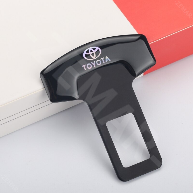 1/2Pcs Fivelas De Cinto De Segurança Toyota Para Caminhões Reais Corolla Cross Hilux Yaris Etios RAV4 Bandeirante — imagem 2 de 2