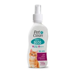 Banho A Seco Para Gatos Pet Clean 300 Ml