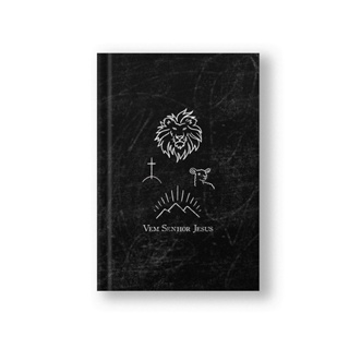 Bíblia Sagrada ARC Cordeiro e Leão Capa Dura com Harpa e Corinhos em Oferta na Shopee