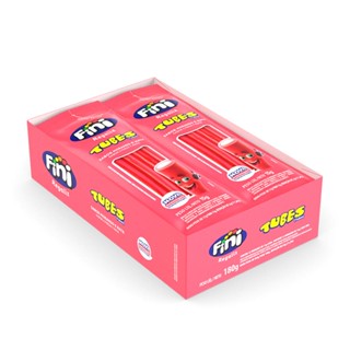 Tubes Morango com 12x15g cada - Fini