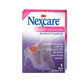 Fita Adesiva - Protetor Para Os Pés - Rolo 25mmx3m - Nexcare