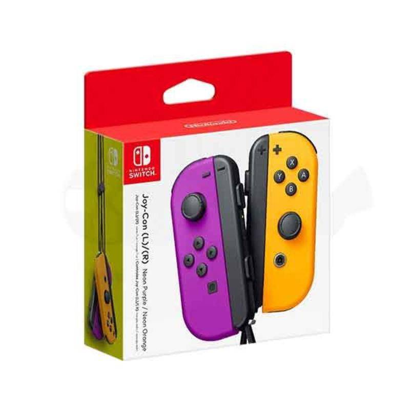 Nintendo Switch Joy-Con [L/R] Neon Roxo | Laranja Orange