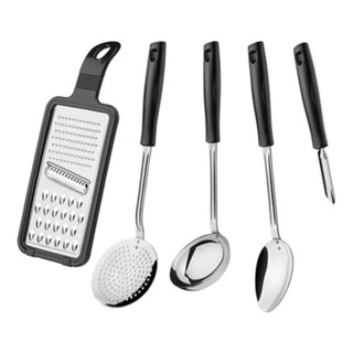 JOGO DE UTENSÍLIOS AÇO INOX 5 PEÇAS EASY