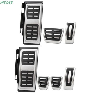 Pedais Para Carros NIDOSE Conjunto De Alta Qualidade Skoda VW golf 7 8 Capa De Freio