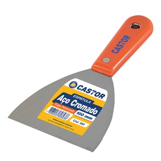 Espátula Multiuso de Aço Cromado 100mm - Série 890 - Castor em Oferta na Shopee