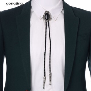 gongjing oval Nova Trendy Bolo Tie Western Cowboy Camisa-ties Colar BR