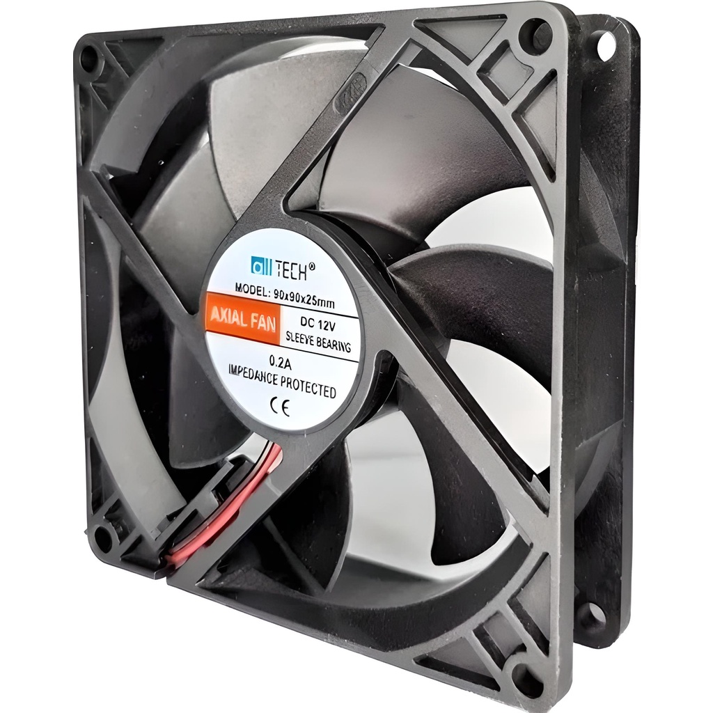4 peças Ventilador Cooler Ventoinha 90x90x25mm 12v