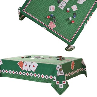 Toalha de Mesa para Jogos Baralho Quadrada 4 Lugares 150x150cm Lepper