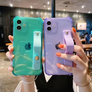 TPU Quatro Cantos Queda E Caixa De Telefone Macia Transparente Resistente A Choques Com Suporte Adequado Para iPhone 14 13 12 11 Pro Max