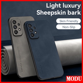MODU Casting Luxury Magnetic Sheepskin Leather Adequado Para Samsung A73 A72 A71 A51 A33 A54 A70 A70S A52 A54 A7 2018 A750 Caixa De Telefone À Prova De Choque De Alta Qualidade E Durável em Oferta na Shopee