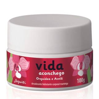 Desodorante Hidratante Manteiga Corporal Vida + Aconchego Orquídea e Avelã Jequiti