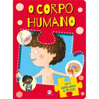 Livro Quebra-cabeça O corpo humano